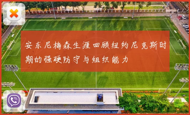 安东尼梅森生涯回顾纽约尼克斯时期的强硬防守与组织能力